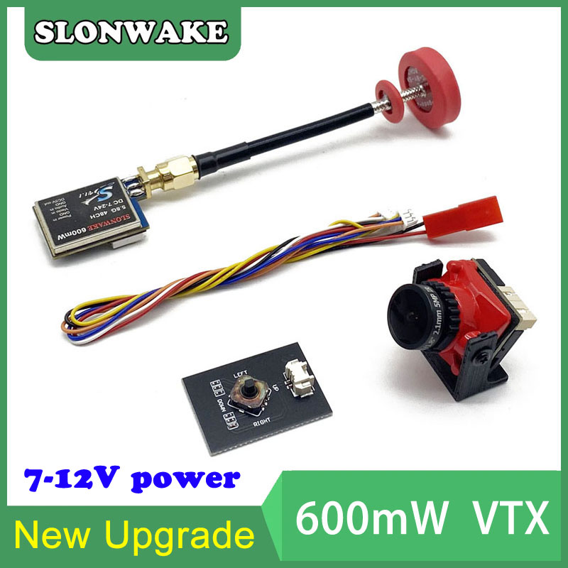 Fpv Drone Receiver - 5.8g 48ch 600mw ajustável VTX-CAM fpv
