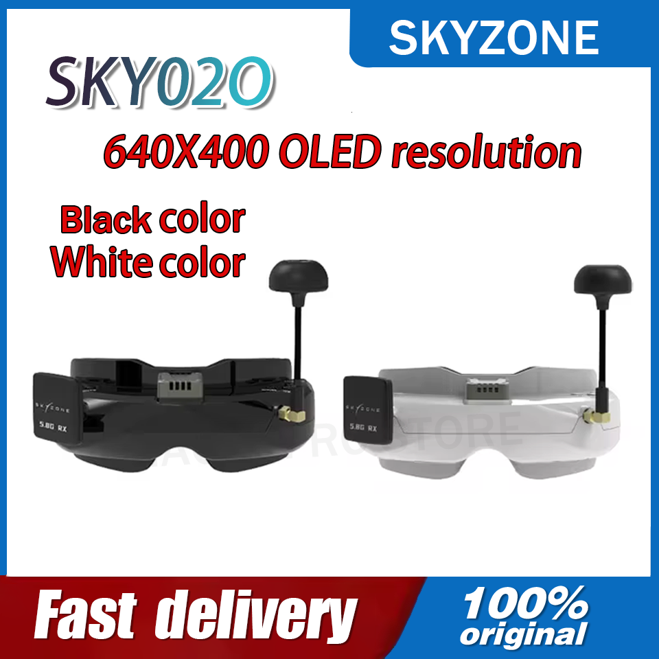 Fpv Drone Battery - Óculos FPV SKYZONE SKY02O OLED 5.8GHz