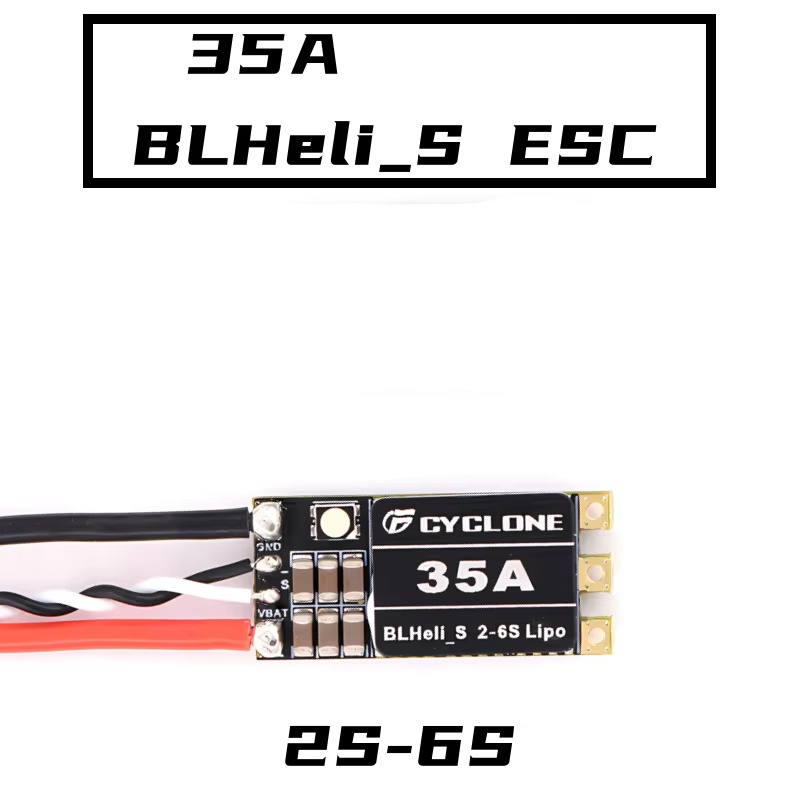 Fpv Drone Quadcopter - Ciclone 35A BLHeli_S ESC - Suporte