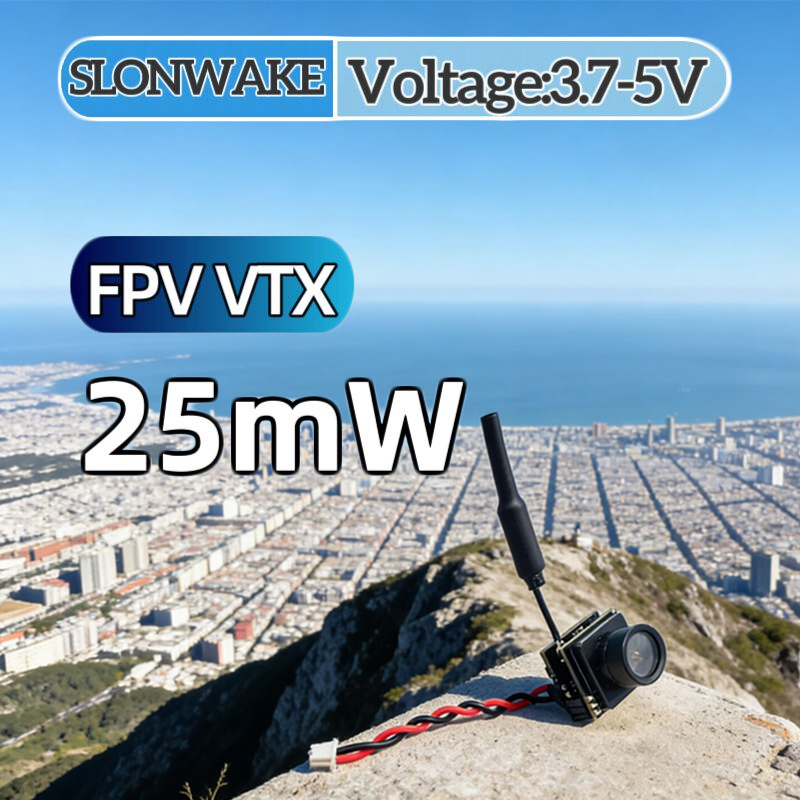 Fpv Drone Receiver - Transmissor e Câmera Integrados SLONWAKE FPV