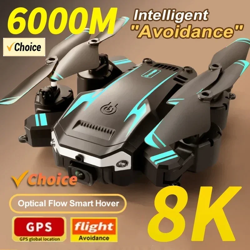 Fpv Drone Flight Controller - Drone G6 Pro 8K com Câmera