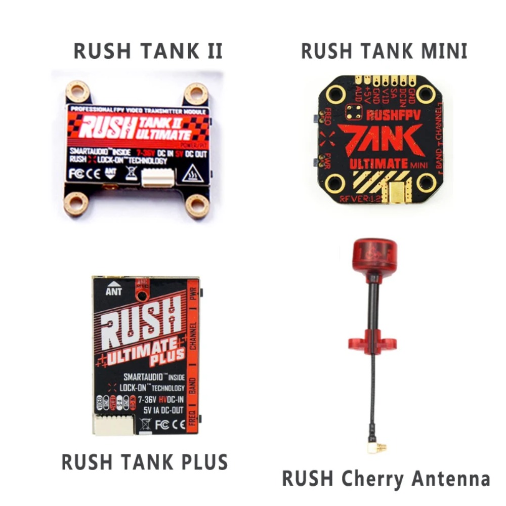 Fpv Drone Receiver - Transmissor de Vídeo RUSH TANK Ultimate