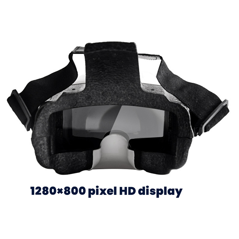 Fpv Drone Goggles - 5.8G-FPV-Goggles-7-Polegada-Display-Receptor-1280X800-40CH--Compatível-FPV-Video-Glasses-Para-FPV-Drones-EU-Plug Y47A