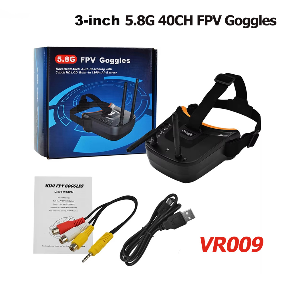 Fpv Drone Goggles - VR009 FPV Óculos de Vídeo 3