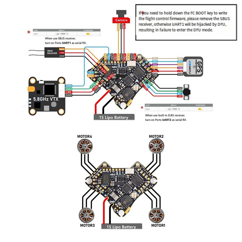 Controlador de Voo FBIL-F435 N - Fpv Drone Flight Controller avaliação e preço