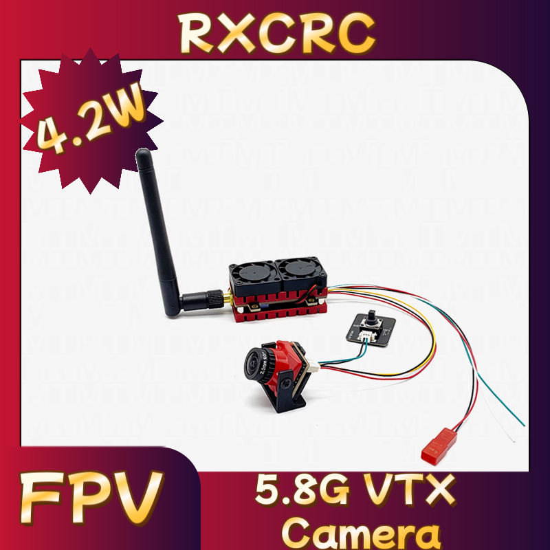Rxcrc 5.8g 48ch 4.2w transmiss - Fpv Drone Transmitter avaliação e preço