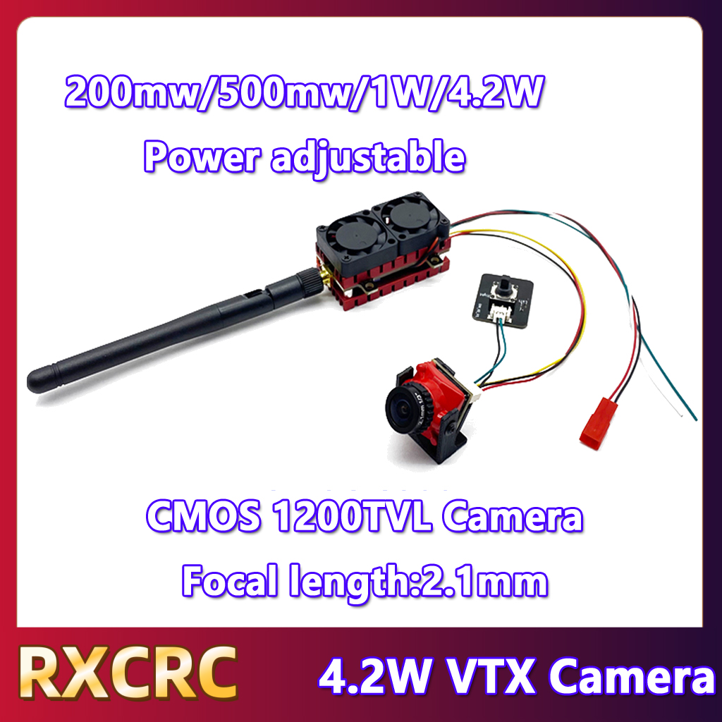 Rxcrc 5.8g 48ch 4.2w transmiss - Fpv Drone Transmitter avaliação e preço