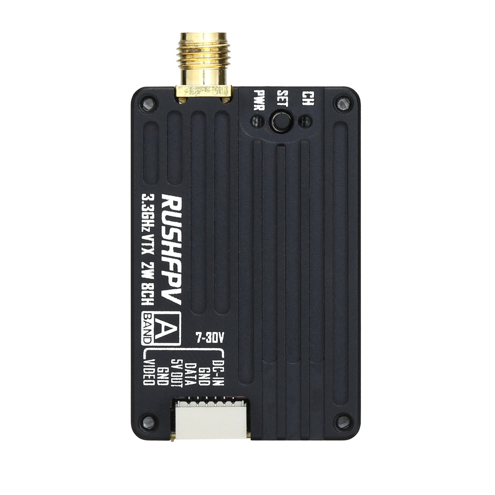 Transmissor RUSHFPV 3.3G 2W VT - Fpv Drone Antenna avaliação e preço
