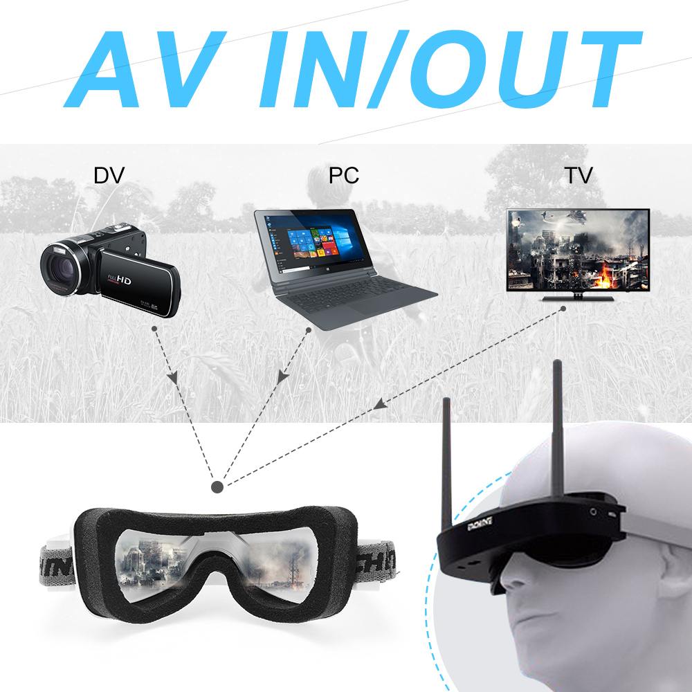 Eachine EV100 720*540 5.8G 72C - Fpv Drone Goggles avaliação e preço