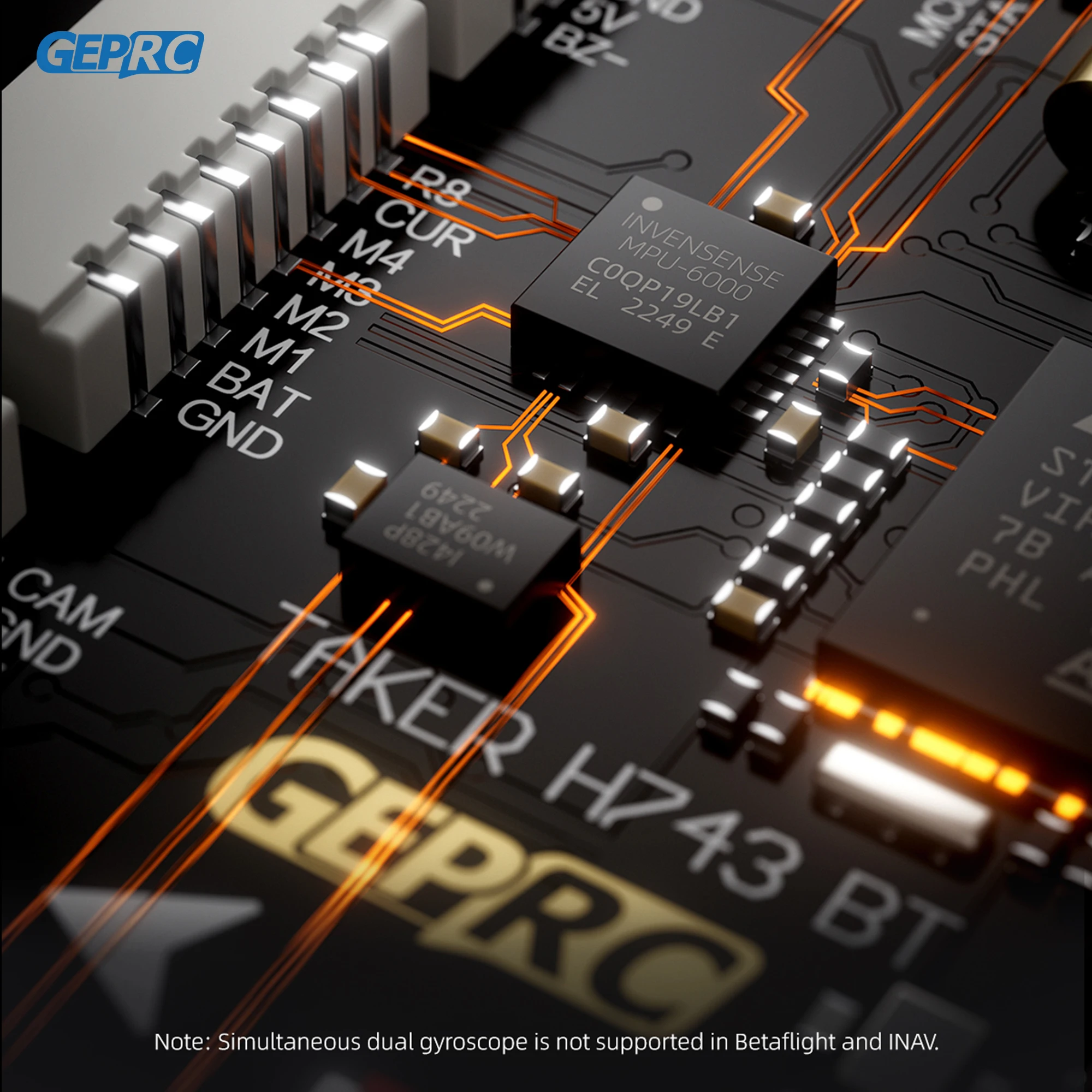 Geprc taker h743 bt 32bit 65a  - Fpv Drone Flight Controller avaliação e preço
