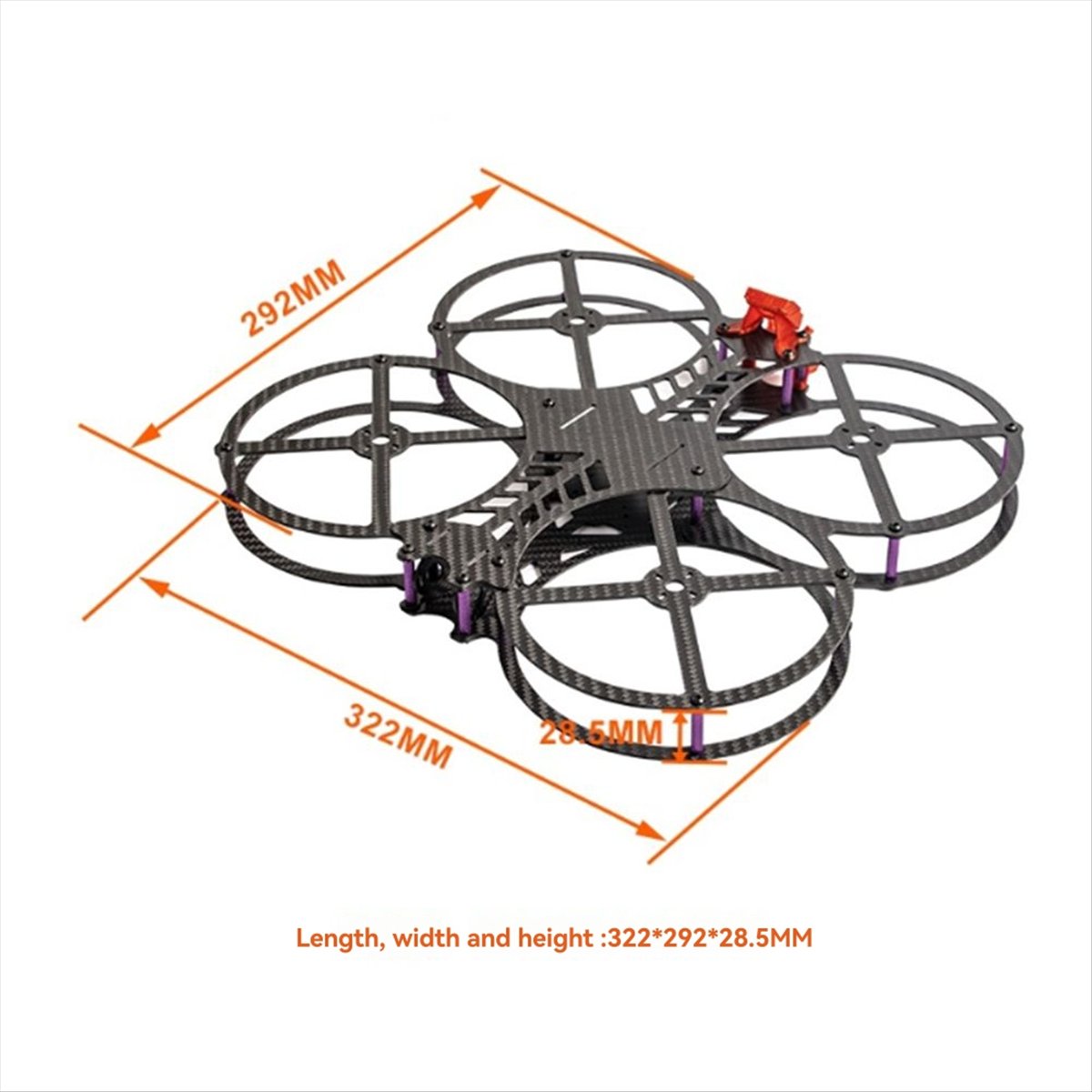WOW! 5 Polegada fpv drone quad - Fpv Drone Tool Kit avaliação e preço