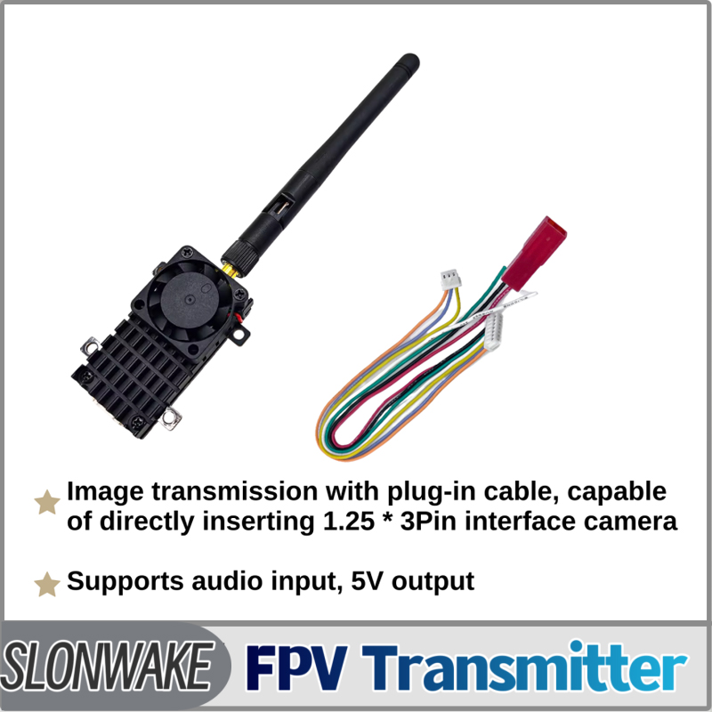 SLONWAKE 5.8G 3000mW Simulação - Fpv Drone Vtx avaliação e preço