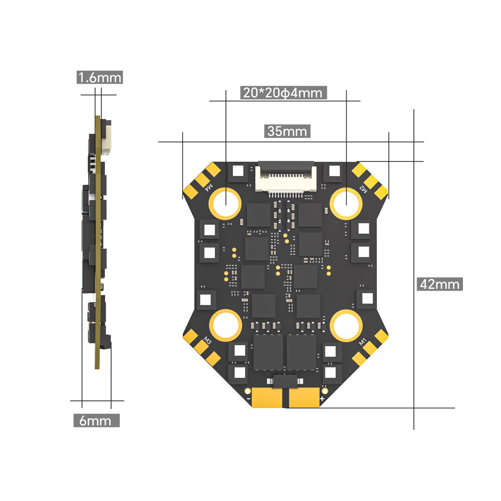 iFlight Borg F7 Mini Stack: Co - Fpv Drone Flight Controller avaliação e preço